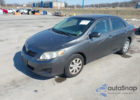 2010 Toyota Corolla Le from USA, damaged, VIN JTDBU4EE2AJ057580